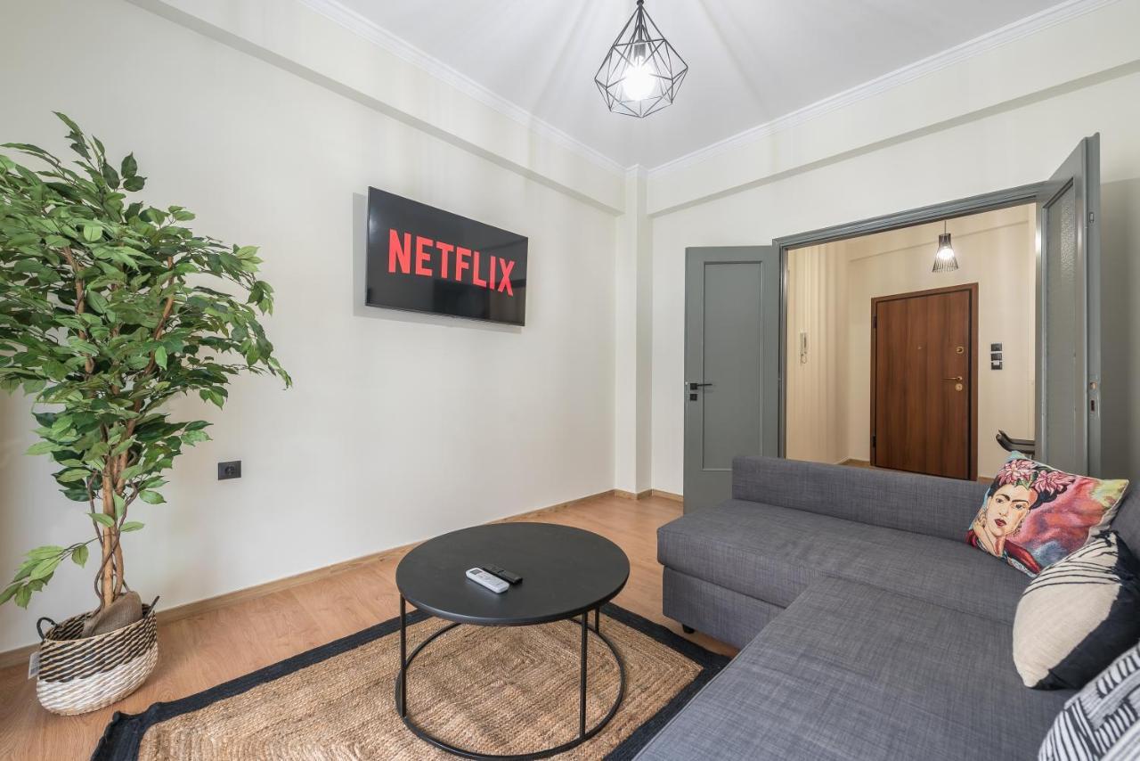 Athens Center Spacious Apartment Exterior foto
